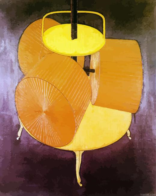 Chocolate Grinder No 2 By Duchamp Paint By Numbers