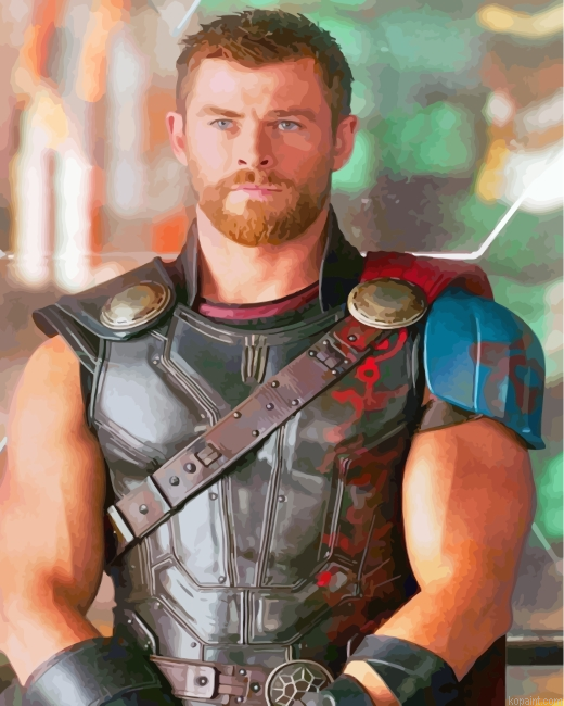 Chris Hemsworth Thor Painting By Numberss.png