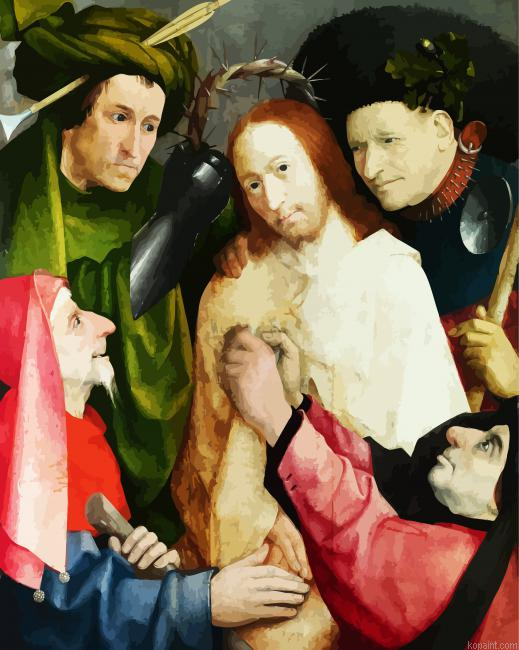 Christ Crowned With Thorns By Bosch Painting By Numberss.png