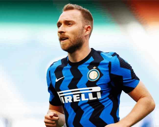 Christian Eriksen Paint By Numbers