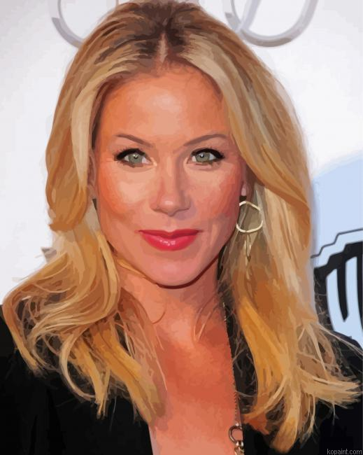 Christina Applegate Paint By Numbers