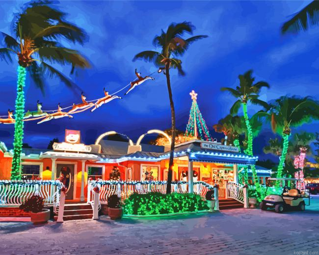 Christmas Captiva Island Painting By Numberss.png