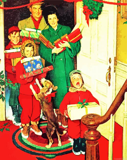 Christmas Celebration Painting By Numberss.png