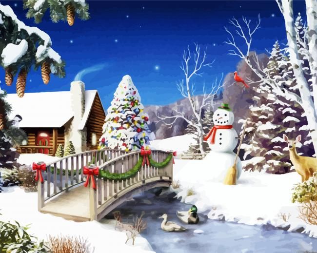Christmas Day Celebrating Painting By Numberss.png