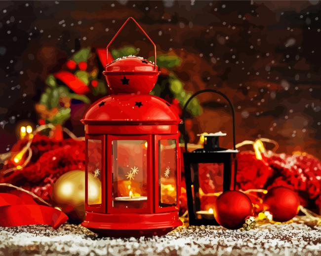 Christmas Lantern Painting By Numberss.png