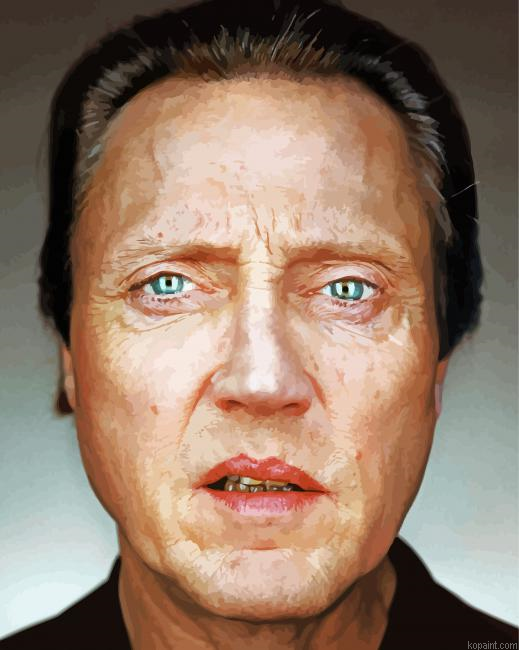 Christopher Walken Face Paint By Numbers