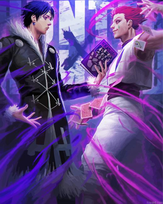Chrolla And Hisoka Hunter X Hunter Painting By Numberss.png