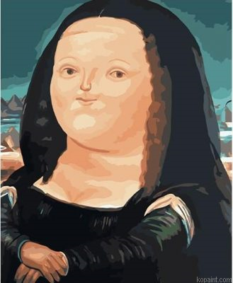 Chubby Mona Lisa Painting By Numberss.png