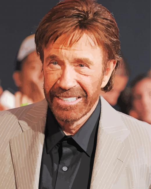 Chuck Norris Artist Painting By Numberss.png