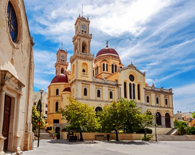 Church Of Agios Minas Crete Painting By Numberss.png