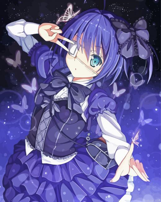 Chuunibyou Rikka Paint By Numbers