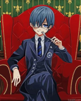 Ciel Phantomhive Black Butler Painting By Numberss.png