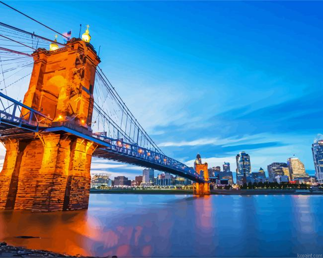 Cincinnati In Ohio Painting By Numberss.png