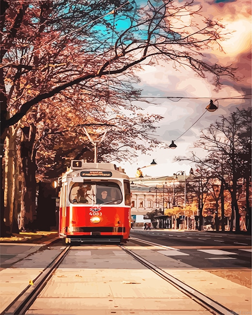 City Tram New Painting By Numberss.png