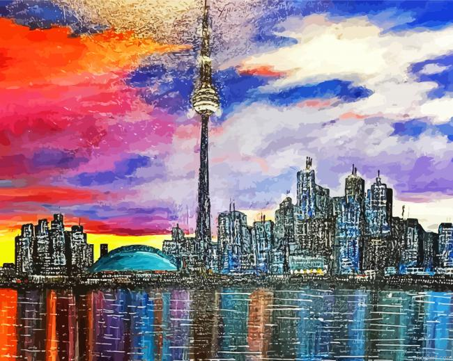 Cityscape Art Painting By Numberss.png