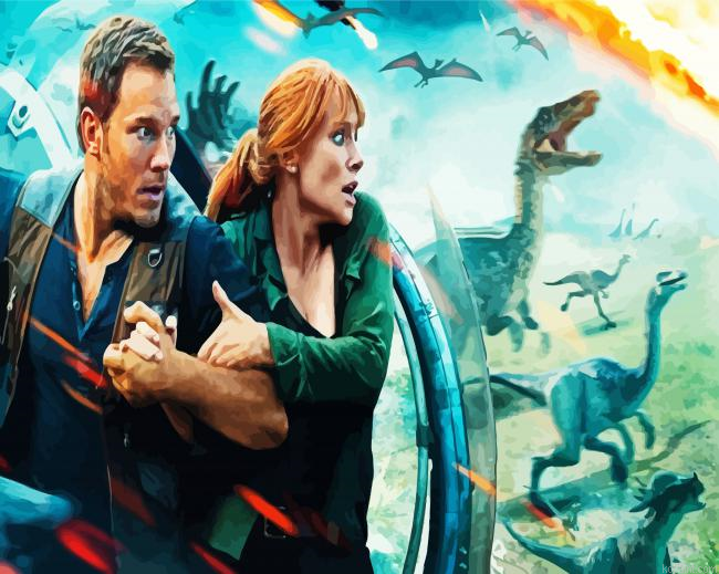 Claire And Owen Jurassic World Painting By Numberss.png
