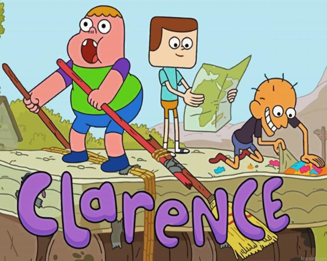 Clarence Animated Serie Painting By Numberss.png