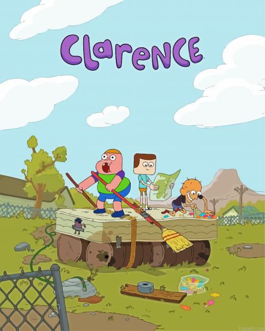 Clarence Animation Paint By Numbers