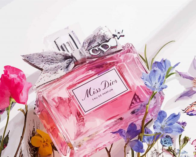 Classic Floral Perfume Painting By Numberss.png