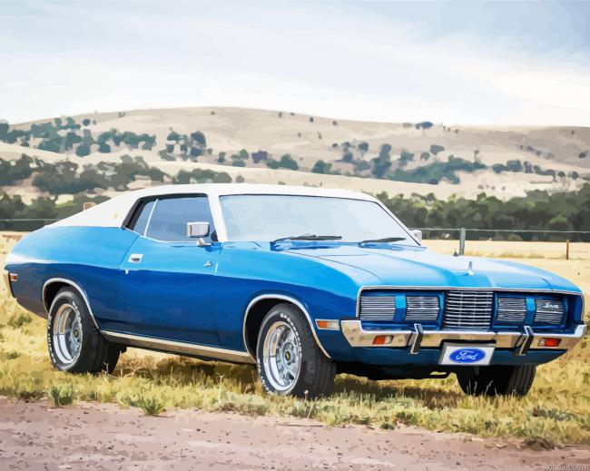 Classic Ford Landau Painting By Numberss.png