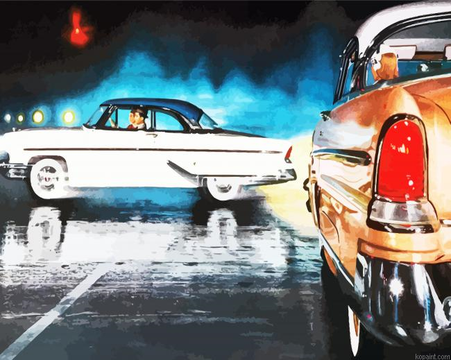 Classic Lincoln Car Art Painting By Numberss.png