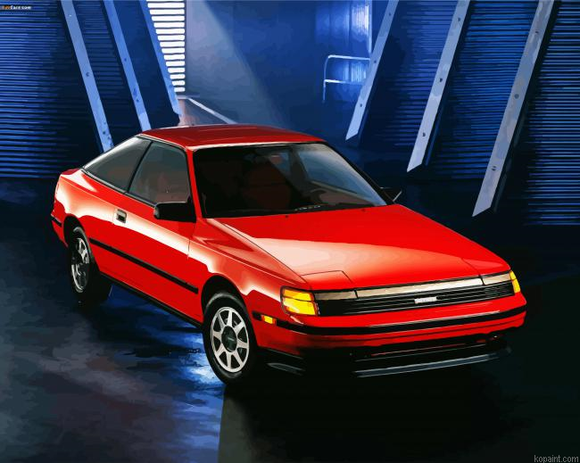 Classic Toyota Celica Car Paint By Numbers.png