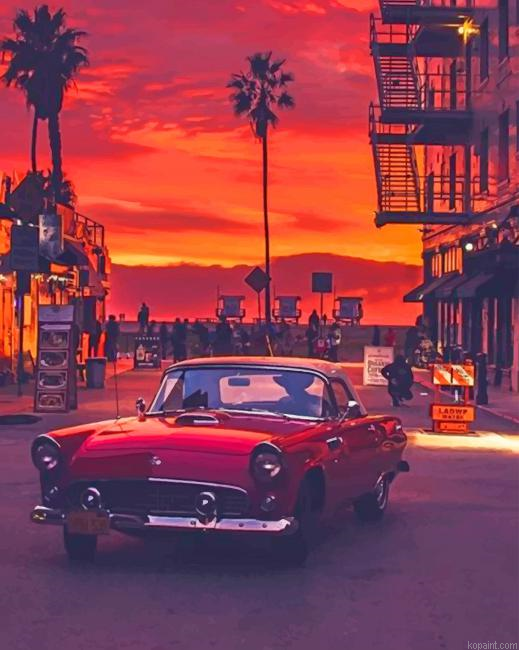 Classy Car California New Painting By Numberss.png