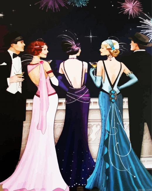 Classy Deco Ladies Painting By Numberss.png