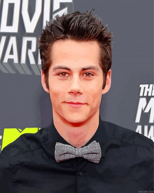 Classy Dylan O Brien Paint By Numbers