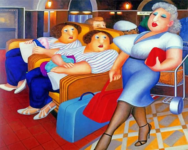 Classy Fat Ladies Painting By Numberss.png