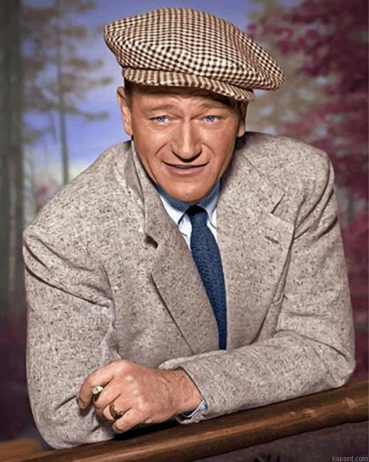 Classy John Wayne Painting By Numberss.png