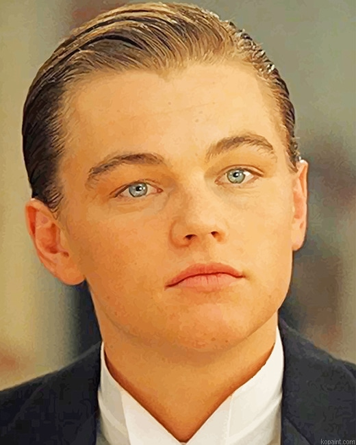 Classy Leonardo Dicaprio New Painting By Numberss.png