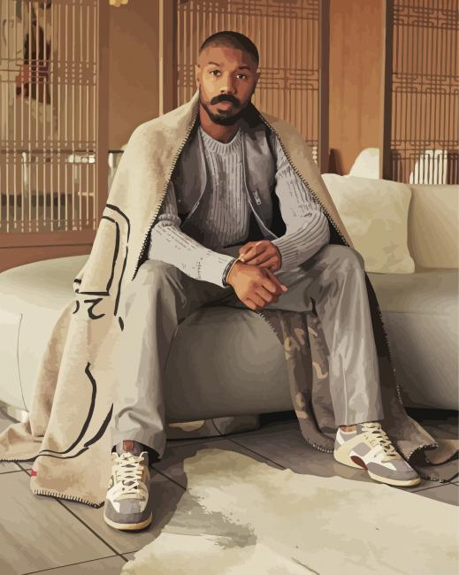 Classy Michael B Jordan Painting By Numberss.png