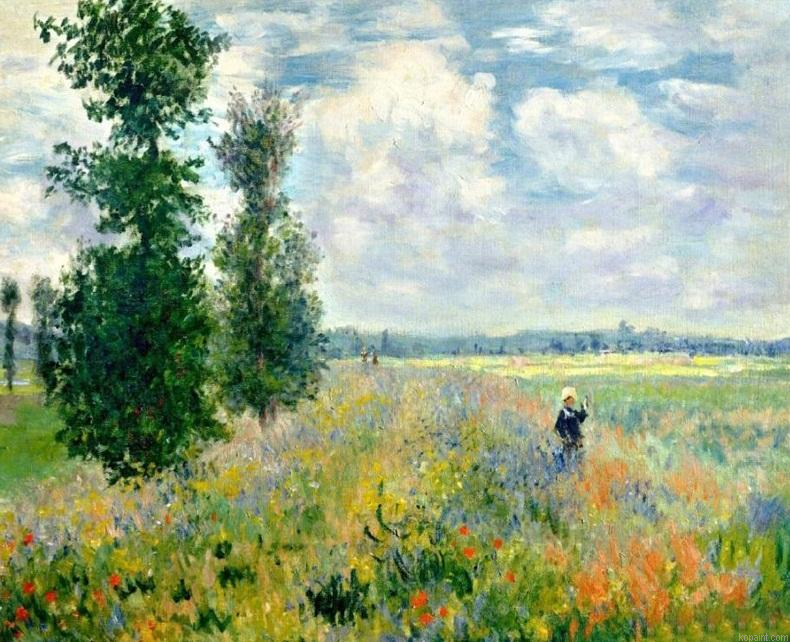 Claude Monet Poppy Field New Painting By Numberss.png