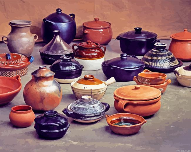 Clay Pots Painting By Numberss.png