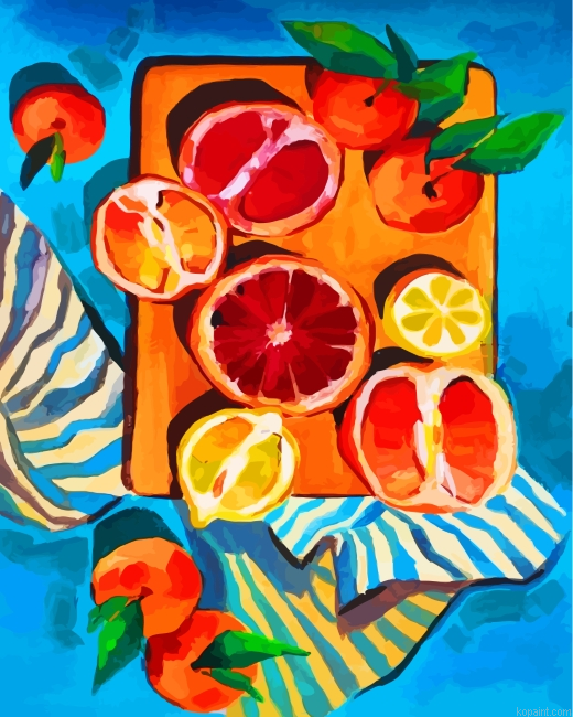 Clementine Still Life Painting By Numberss.png