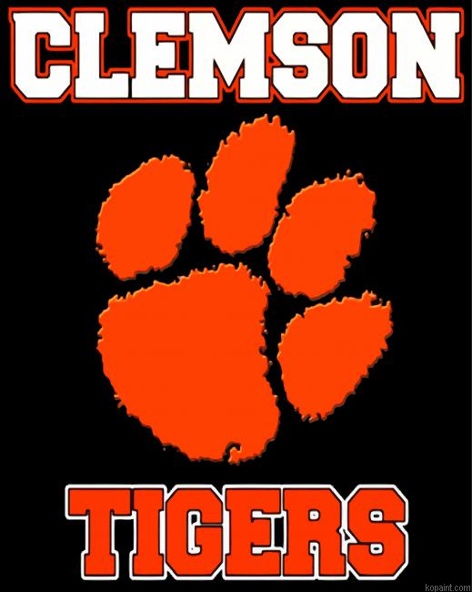 Clemson Tigers Football Logo Painting By Numberss.png
