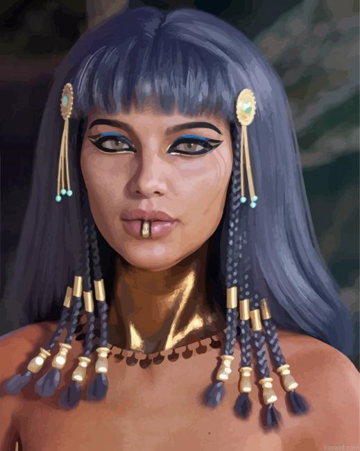 Cleopatra Queen Paint By Numbers