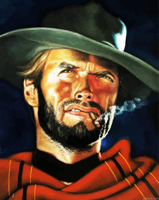 Clint Eastwood Art Paint By Numbers.png