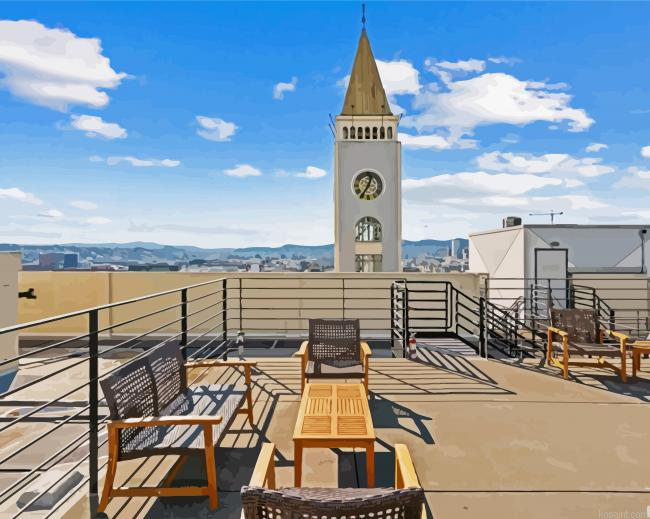 Clock Tower San Francisco Paint By Numbers