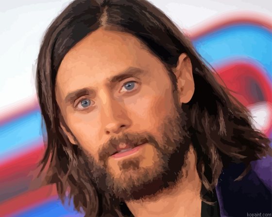Close Up Jared Leto Painting By Numberss.png