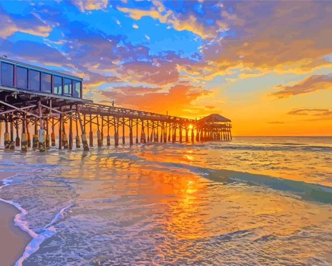 Cocoa Beach Pier Painting By Numberss.png