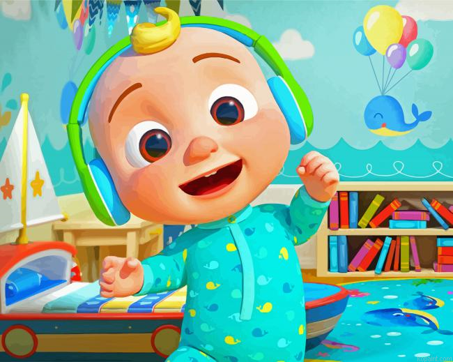 Cocomelon Nursery Rhymes Painting By Numberss.png