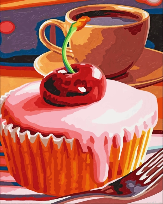 Coffee And Cake Painting By Numberss.png
