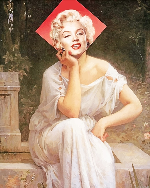 Collage Art Marilyn Monroe New Painting By Numberss.png