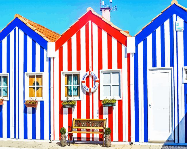Colored Houses Aveiro Painting By Numberss.png