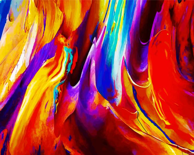 Colorful Abstract Art Painting By Numberss.png