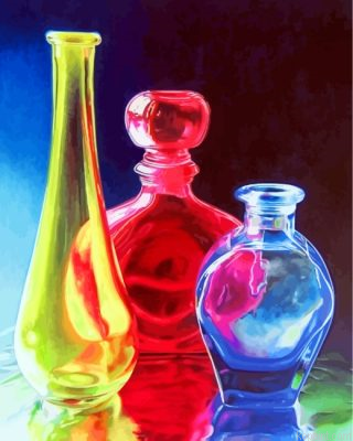 Colorful Bottles Painting By Numberss.png