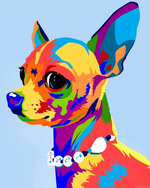 Colorful Chihuahua Painting By Numberss.png