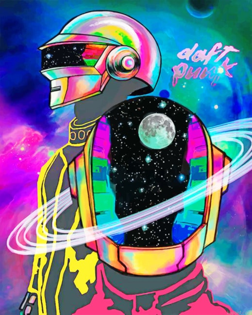 Colorful Daft Punk New Painting By Numberss.png
